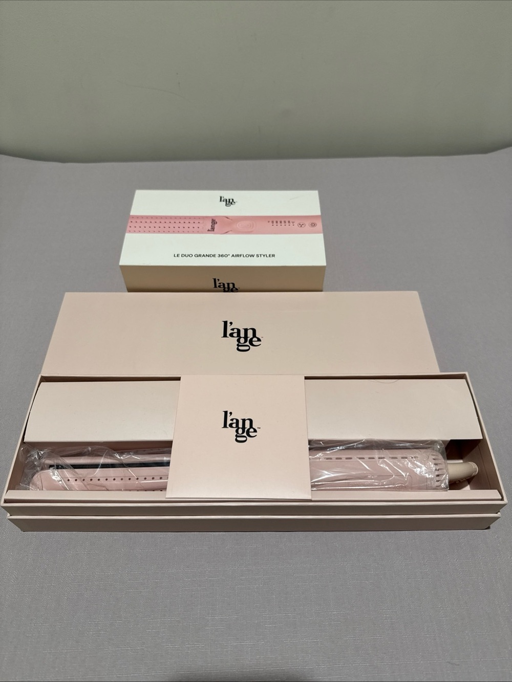 Lange Soft Pink 360° Airflow Hair Styler Set